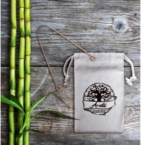 Lot of 5 - NEW - 100% Copper Tongue Scraper(s) - Arista - Picture 3 of 7